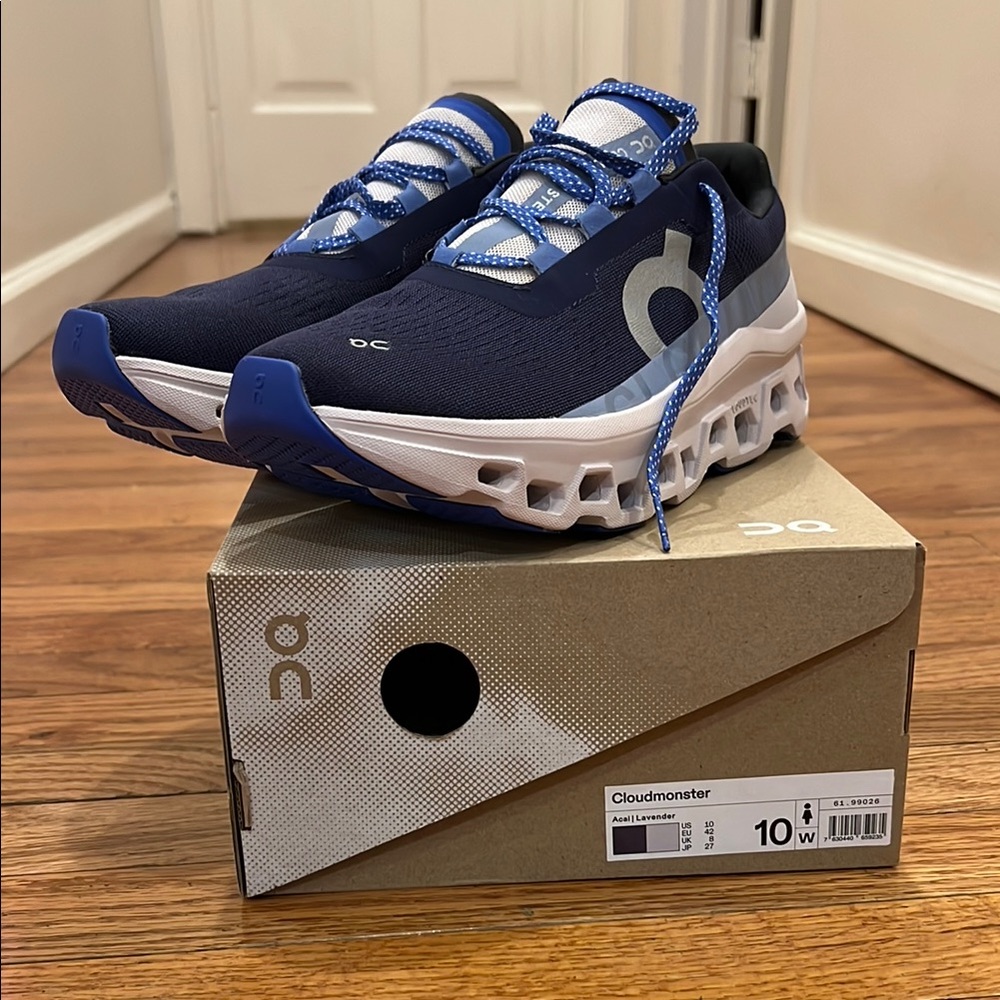 On Running Cloudmonster Sneakers - Navy Blue